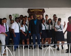 BITU Hosts Heinz Simonitsch School students
